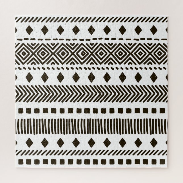 Stammrhythmen: Ethnisch geometrische Muster Puzzle (Vertikal)