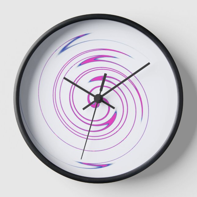 Stammrundung der Wall-Uhr Uhr (Vorderseite)