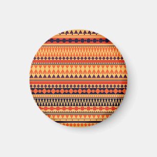 Stammstruktur: Vintages Streifen Muster. Magnet