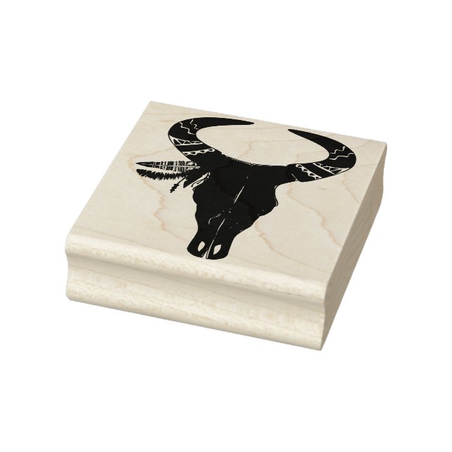 Stammtierschädel Gummistempel (Stempel)