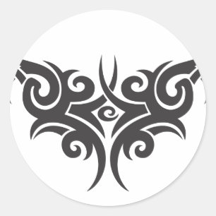 Stammvektor-Clipart-5 Runder Aufkleber