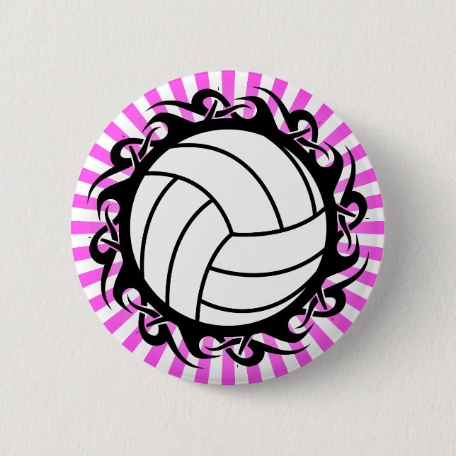 Stammvolleyball Button (Vorderseite)