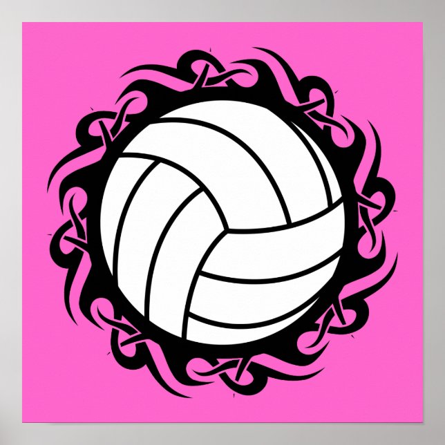 Stammvolleyball Poster (Vorne)