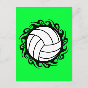 Stammvolleyball Postkarte
