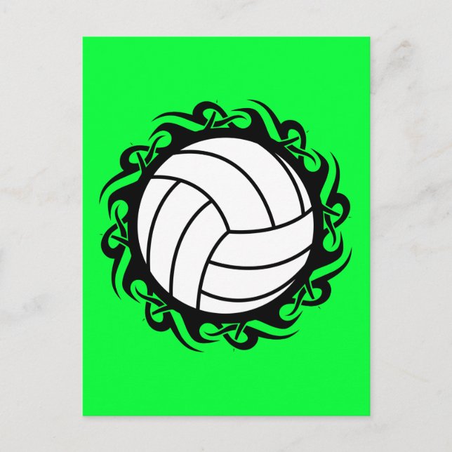 Stammvolleyball Postkarte (Vorderseite)