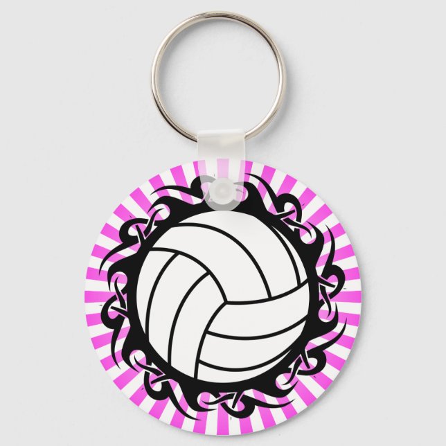 Stammvolleyball Schlüsselanhänger (Vorderseite)
