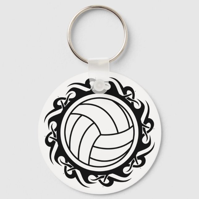 Stammvolleyball Schlüsselanhänger (Vorderseite)