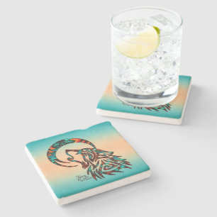 StammWolf heult am Untersetzer des Mondsteins