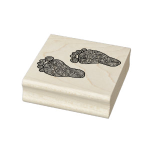 Stammzehen Gummistempel