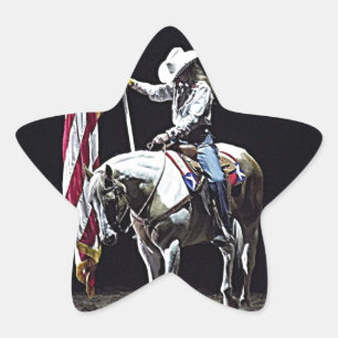 Stampede Prayers Stern-Aufkleber