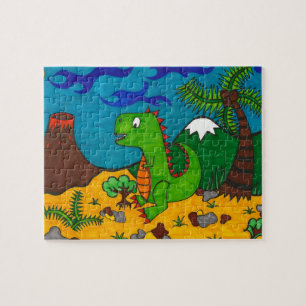 Stampfen T-Rex Puzzle