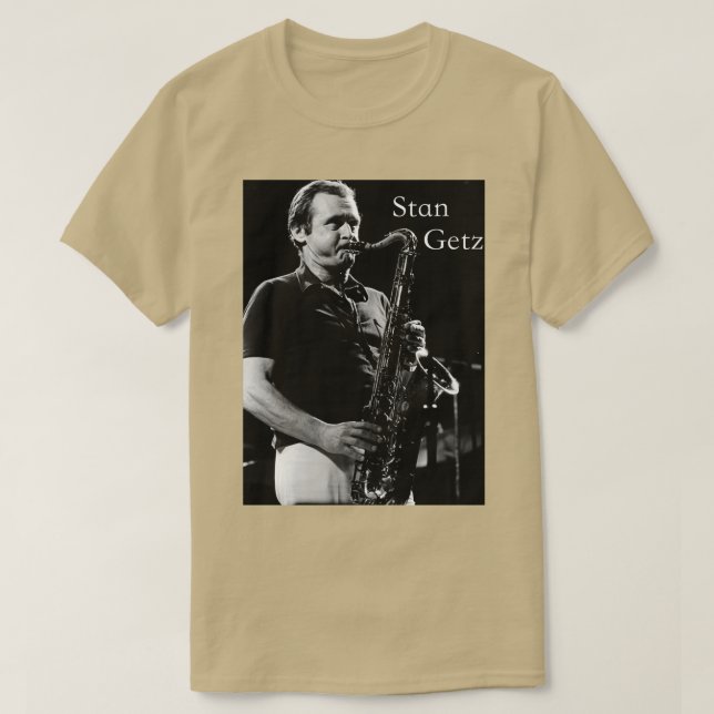 Stan Getz T-Shirt (Design vorne)