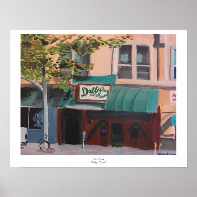 Stan Levine's "Duffy's Tavern" Print Poster (Vorne)
