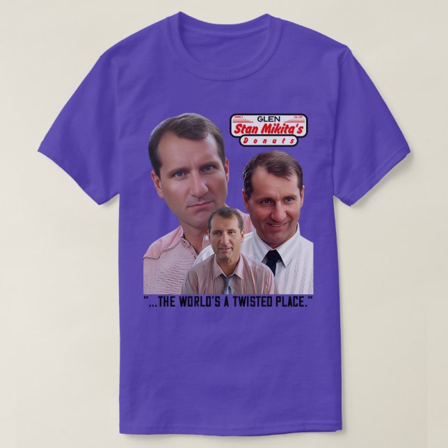 STAN MIKITAS DONUTS Glen den Manager T-Shirt (Design vorne)