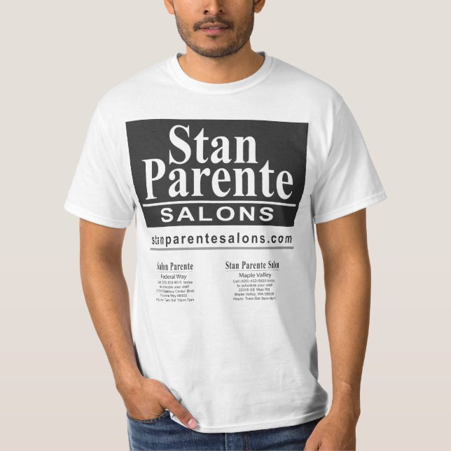 Stan Parente Salons T-Shirt (Vorderseite)