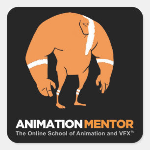 Stan Square Sticker - Animation Mentor