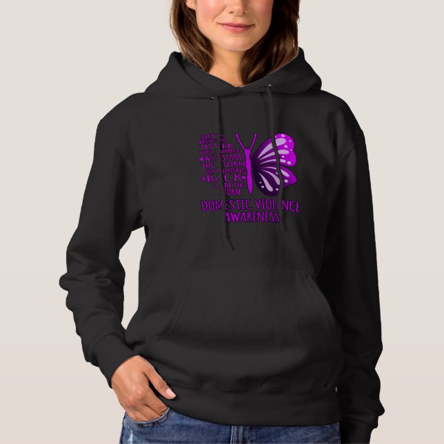 Stand against Domestic Violence hoddie Hoodie (Vorderseite)