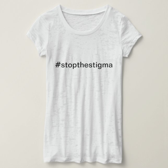 Stand bis zur Geisteskrankheit T-Shirt (Design vorne)