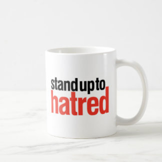 Stand bis zur Hass-Kaffee-Tasse Tasse