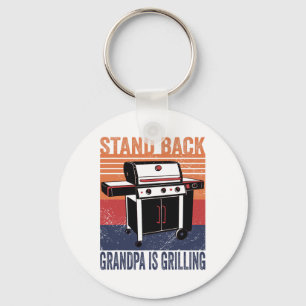Stand Byck Grandpa Grill Grillen Grill Smoker Gr Schlüsselanhänger