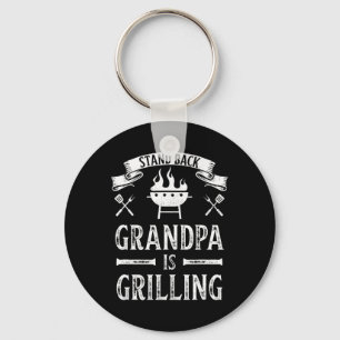 Stand CK Opa Grillt Grillen Rbecue Fathers Da Schlüsselanhänger