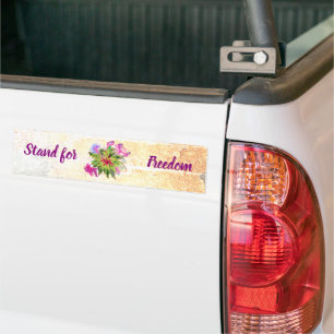 Stand for Freedom Balsam Bouquet Bumper Sticker Autoaufkleber