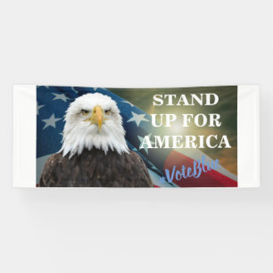 STAND FÜR AMERIKA #VoteBlue Banner