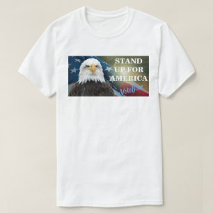 STAND FÜR AMERIKA #VoteBlue T-Shirt