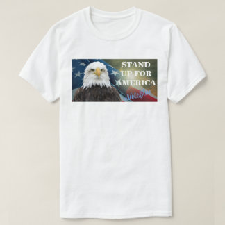STAND FÜR AMERIKA #VoteBlue T-Shirt