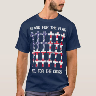 Stand für die Fahne für das Kreuz 5 T-Shirt