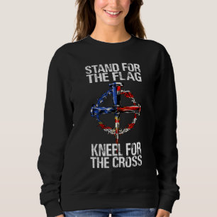 Stand für die Fahne für die Cross-American Fl Sweatshirt