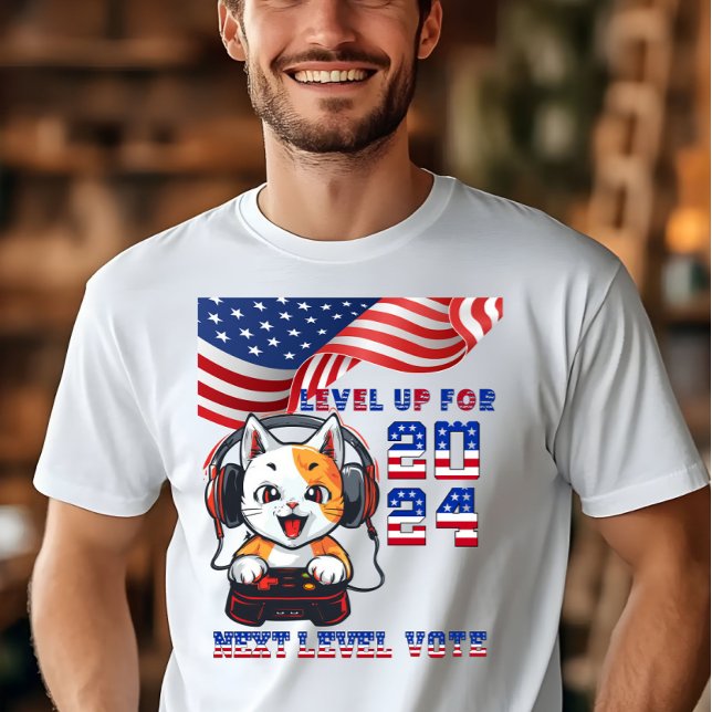 Stand für die Gamer-Wahl 2024 T-Shirt (Von Creator hochgeladen)