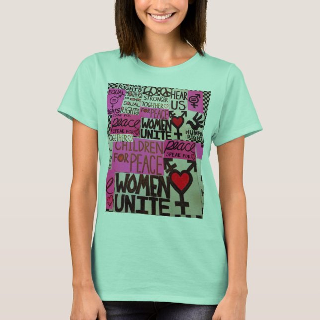 Stand für gleiche Rechte, T - Shirt (Vorderseite)