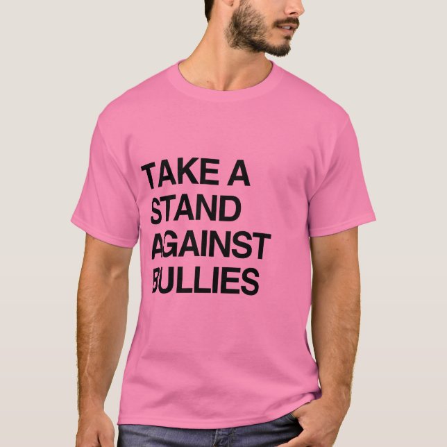 STAND GEGEN BULLIEN T-Shirt (Vorderseite)