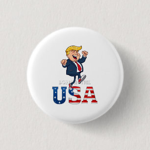 STAND HEUTE Geboren in den USA Trucker Hat Button