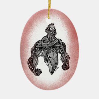 Stand hoch keramik ornament