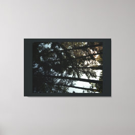 Stand hoch leinwanddruck