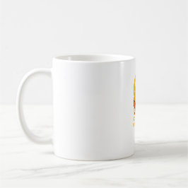 Stand hoch, Shine Bright - Retro Natur Kaffeetasse