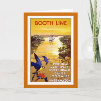 "Stand Line" Vintage Travel Poster Karte