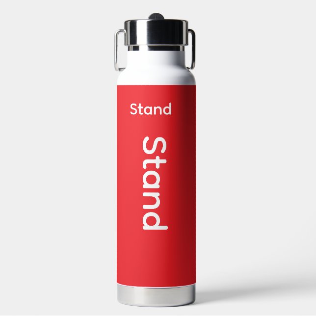 Stand-Logo  Trinkflasche (Vorderseite)