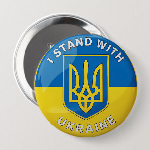 Stand mit der Ukraine Button