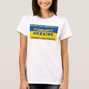 STAND MIT DER UKRAINE - NEIN ZUM KRIEG-T - Shirt