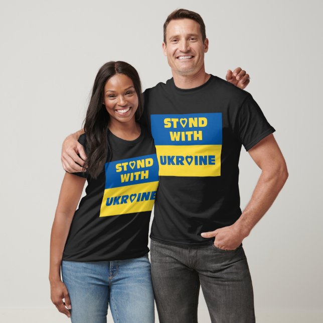 Stand mit der Ukraine T-Shirt (Unisex)