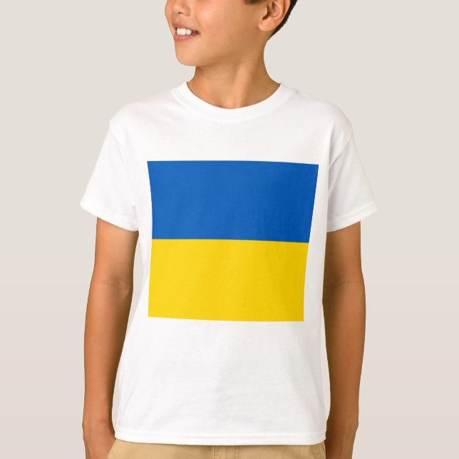 STAND MIT DER UKRAINE! T-Shirt (Vorderseite)