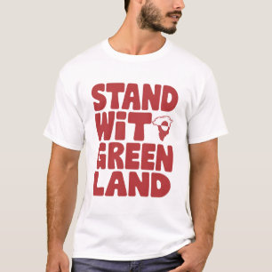 Stand mit Grönland T-Shirt