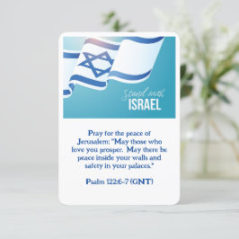 Stand mit Israel
