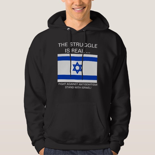 STAND MIT ISRAEL SWEATSHIRT (Vorderseite)
