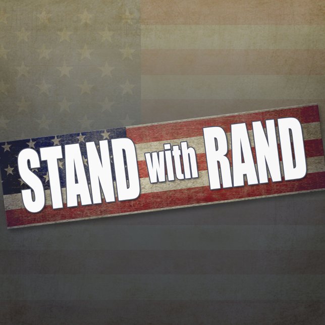 Stand mit Rand Paul 2016 Autoaufkleber (Von Creator hochgeladen)