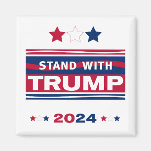 Stand mit Trump~2024~MAGA Magnet