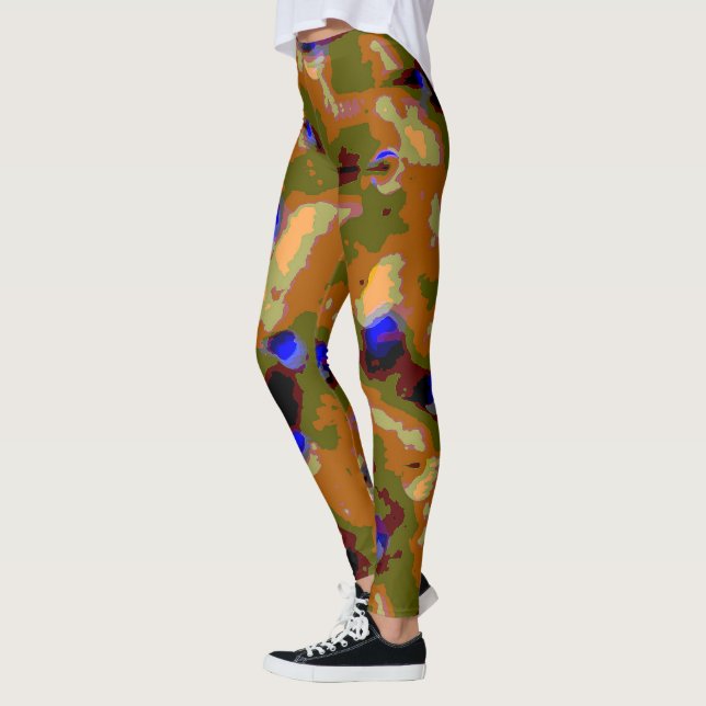 Stand-out-Camouflage Leggings (Links)
